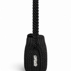Onyx Noir El Yapımı Halat Tasarım Çanta - Görsel 3