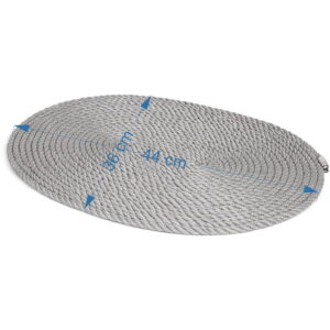 Amerikan Servis (Oval) | Gri - Görsel 3